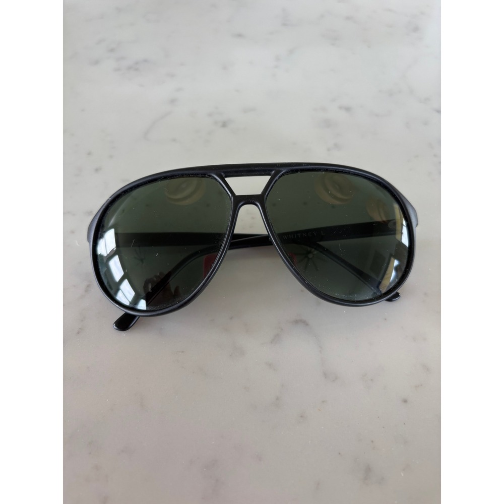 Smith Mt Whitney L Sunglasses Vintage Black Aviator‎ Sunglasses